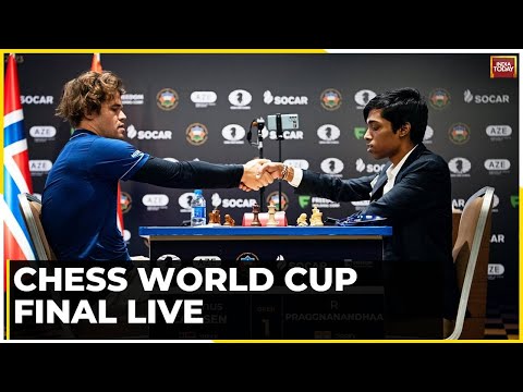 Where to Watch R Praggnanandhaa vs Magnus Carlsen Chess FIDE World Cup 2023  Final Live Streaming in India? - News18