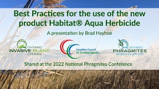 Best Practices for the use of the new product Habitat® Aqua Herbicide