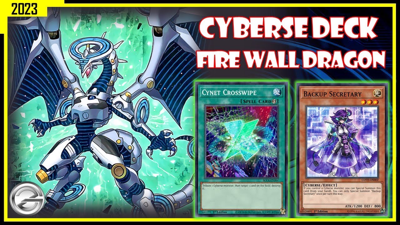 Yugioh Duel Links | Cyberse Deck Firewall Dragon Gameplay July 2023 |