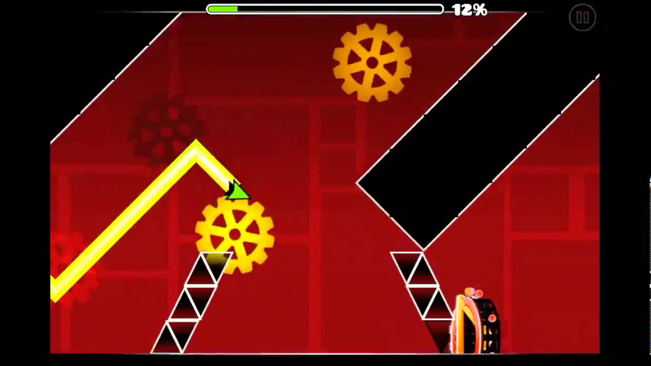 Geometry Dash: 1 attempt :) - YouTube