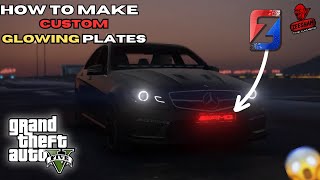 HOW TO MAKE CUSTOM GLOWING NUMBER PLATES WITH ZMODELER3 OF ANY CAR | CLASS 04 | URDU\HINDI