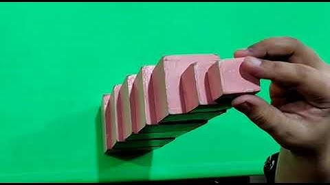 Balance the tower :This video explain the balancing act with small things Kadi Sarva Vishwavidyalaya