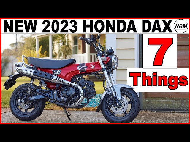 NEW 2022 HONDA DAX! The DAX MINIMOTO is Back and BETTER
