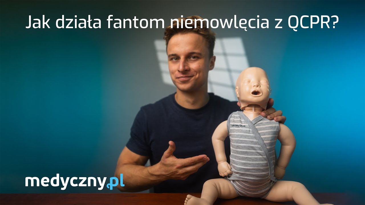 Nowoczesny trening RKO: Fantom dziecka z symulacją zakrztuszenia!