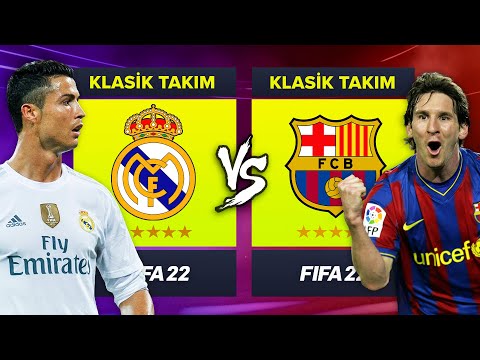 EL CLASICO ALL STAR KAPIŞMASI // REAL MADRID vs BARCELONA // FIFA 22 KARİYER MODU KAPIŞMA