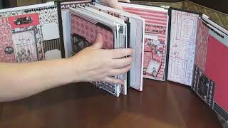Inspirational video: 3 section Folio with "Elegance" Papers from Graphic 45 | Scrapbooking
