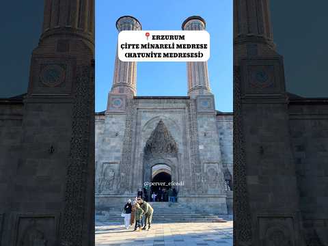 ÇİFTE MİNARELİ MEDRESE