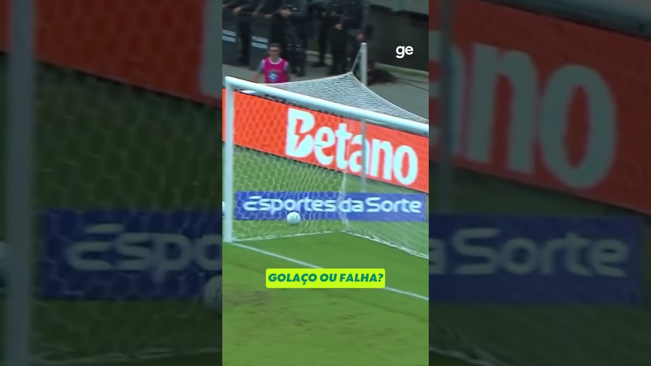 GOLAÇO OU FALHA? | #shorts | ge.globo