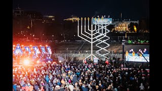 National Menorah Lighting Ceremony - White House Ellipse Washington, DC – December 25, 2024 at 4pm.