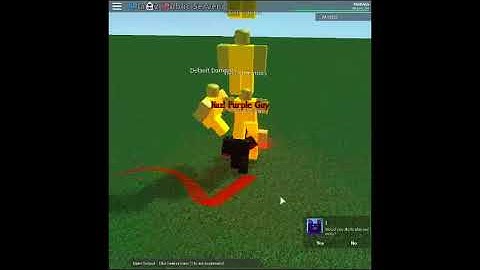 script showcase  purple guy