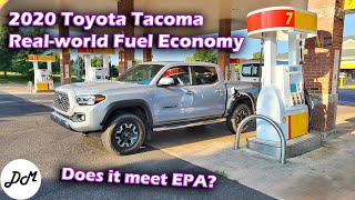 2020 Toyota Tacoma TRD Off-Road – Real-world Highway MPG Test