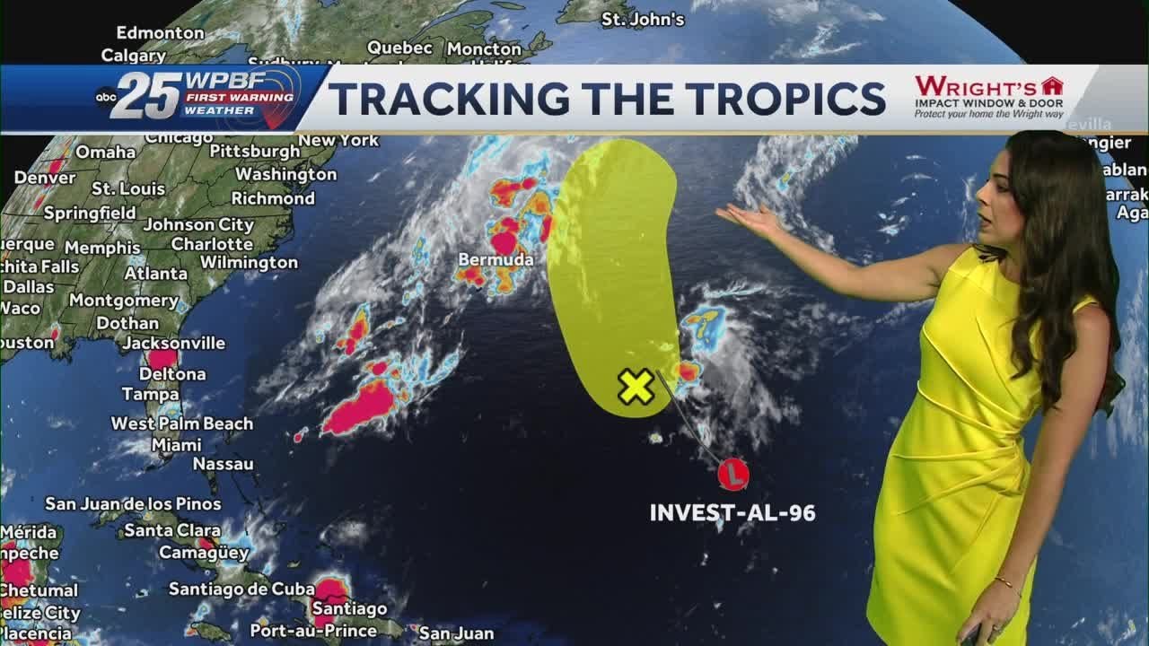 National Hurricane Center tracking disturbance in Atlantic Ocean - YouTube