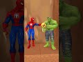 Spider-Man, Dr Doom, Peelverine, Red Hulk and Deadpool Lava &amp; Ice Trap!!!. Help them. 🥺