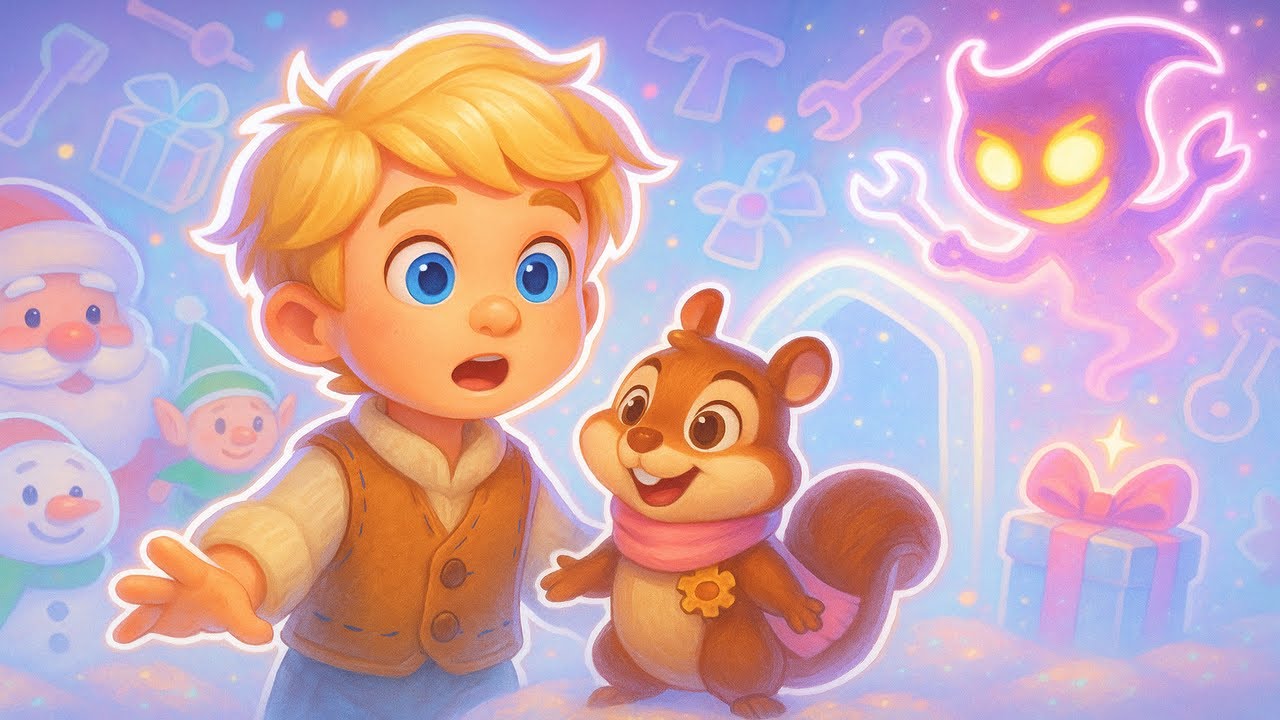 The Invisible Toy Workshop - Liam & Puffy Reveal Santa’s Hidden Factory ✨