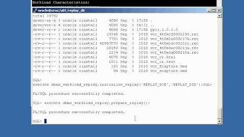 Oracle database replay deel 2 van 3