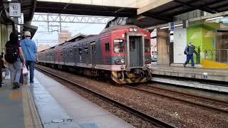 2542次區間車（信濃（已卸妝）與1242次區間車新竹交會