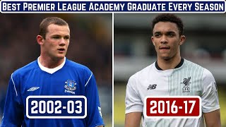 Best Premier League Academy Graduate EVERY Season (1992-2022)