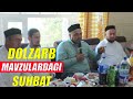 SHUKURILLOH DOMLA O'TA KUCHLI MA'RUZASI