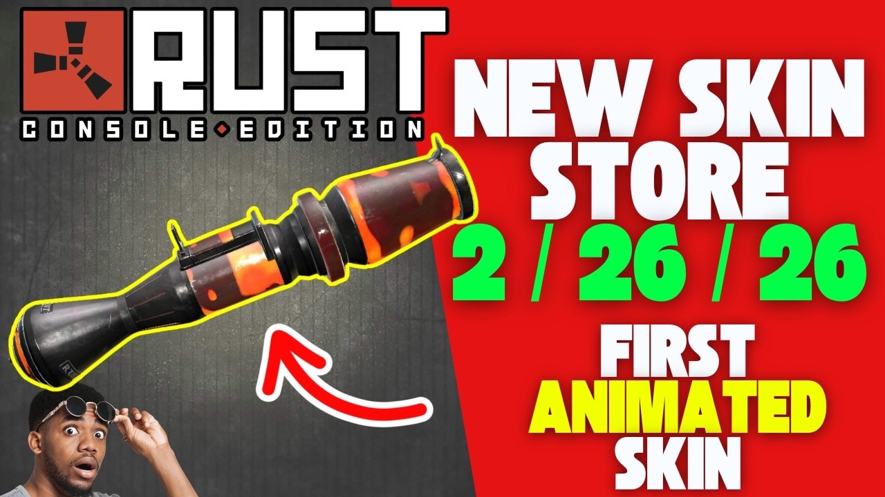 Rust Console Skin Store Today February 26, 2026 - 2/26/2026 - YouTube