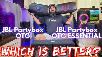 Which is Better? JBL Partybox OTG VS JBL Partybox OTG Essential Decibel & BASS Test