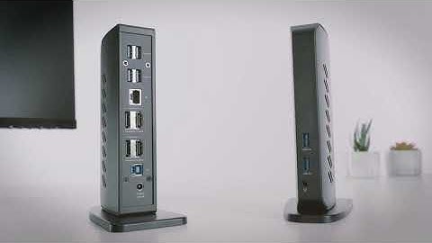 Plugable USB 3.0  | USB-C Dual 4K Display Docking Station | Best Docking Station