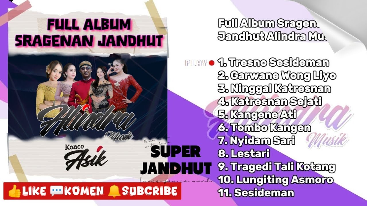 Alindra Musik Full Album Vol. 2 Sragenan Jandhut