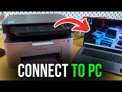 How to Connect the Samsung Xpress M2070W Printer to Your PC