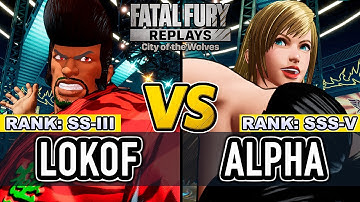 FF COTW ▰ LOKOF (Marco) vs ALPHA (B.Jenet) ▰ Fatal Fury CotW High Level Gameplay