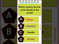 Which Country Has the Most Islands in the World? 🏝️ Can You Guess? #shorts #gk #gkquiz