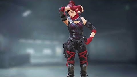 Too Hot! Emote CODM Female Skins Draw POV