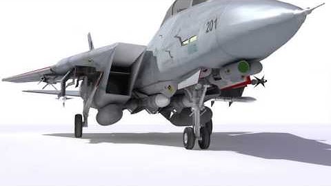 F-14D 3D model from CGTrader.com