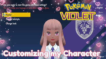 Customizing my Character! | Pokemon Scarlet Violet