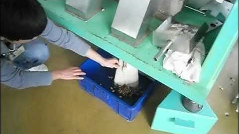 In-shell Pistachio Sorting machine(second sorting)-Email: smarthonesty@yahoo.com