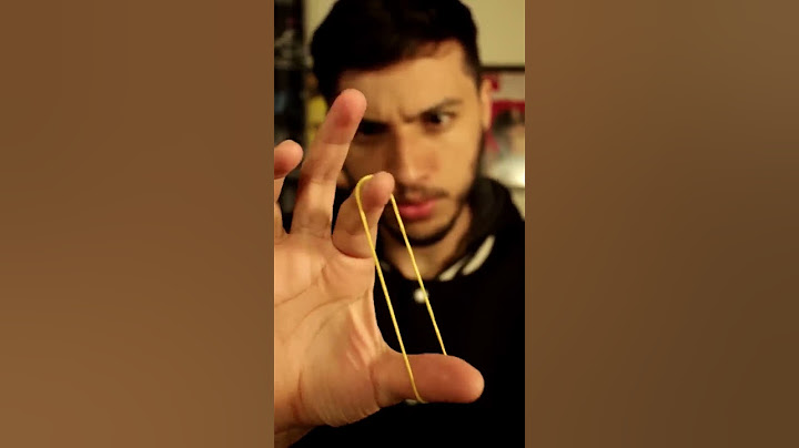 A mágica mais FÁCIL e INCRÍVEL com Elástico! (Revelada)