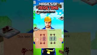 how REPEATERS work in minecraft #shorts #minecraft