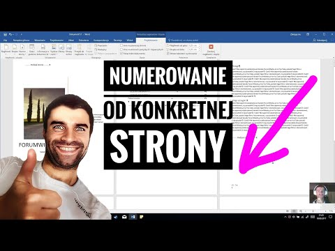 Wideo: Jak Wstawić Numery Stron