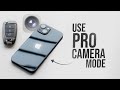 How to Use Pro Camera Mode in iPhone (tutorial)