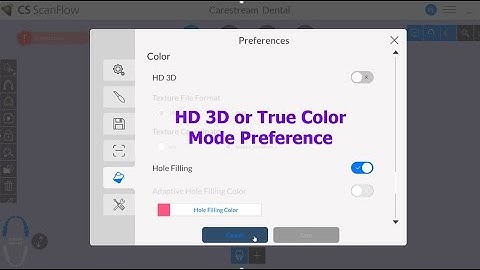 CS ScanFlow True Color Preference