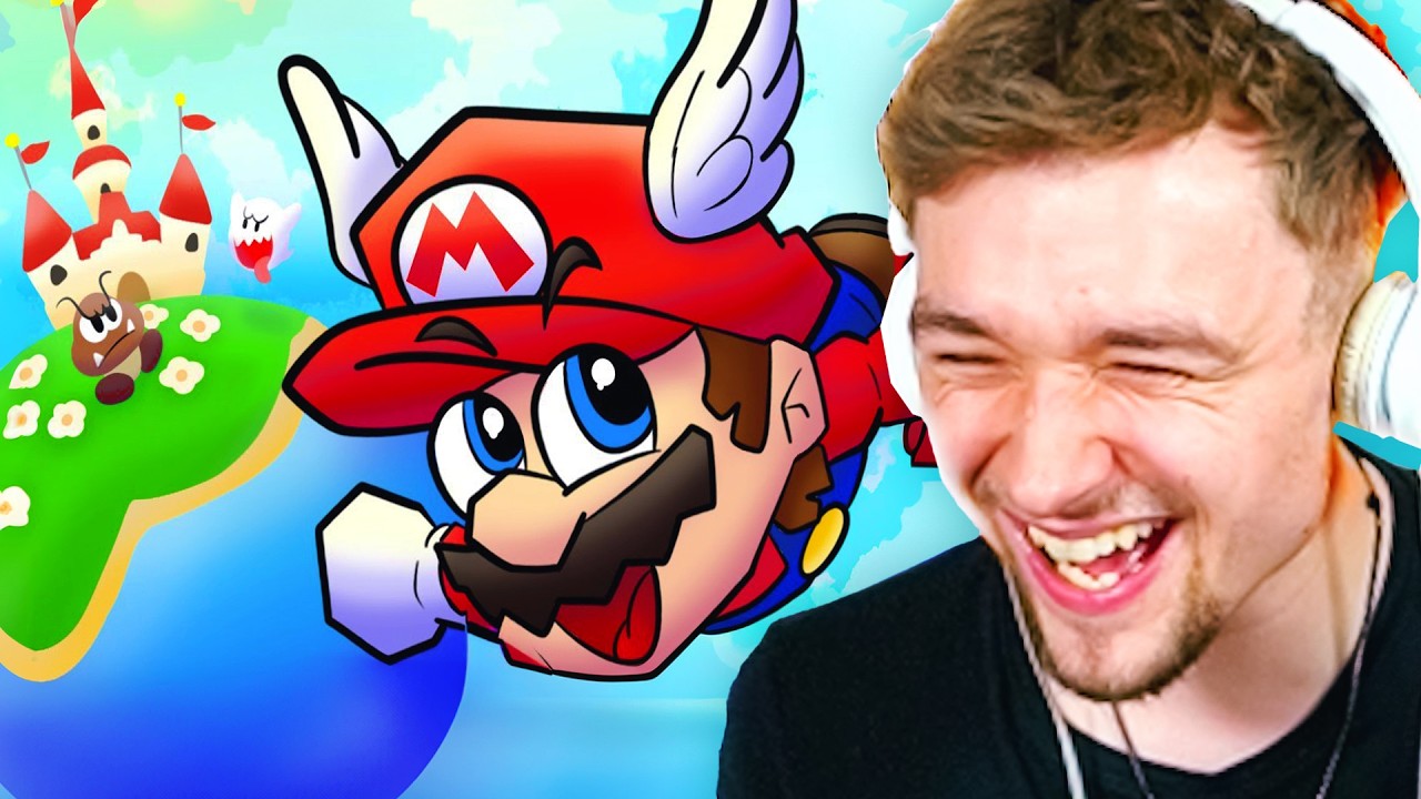 Die LUSTIGSTE Mario 64 ANIMATION!... 😂 | Dävid Reaktion
