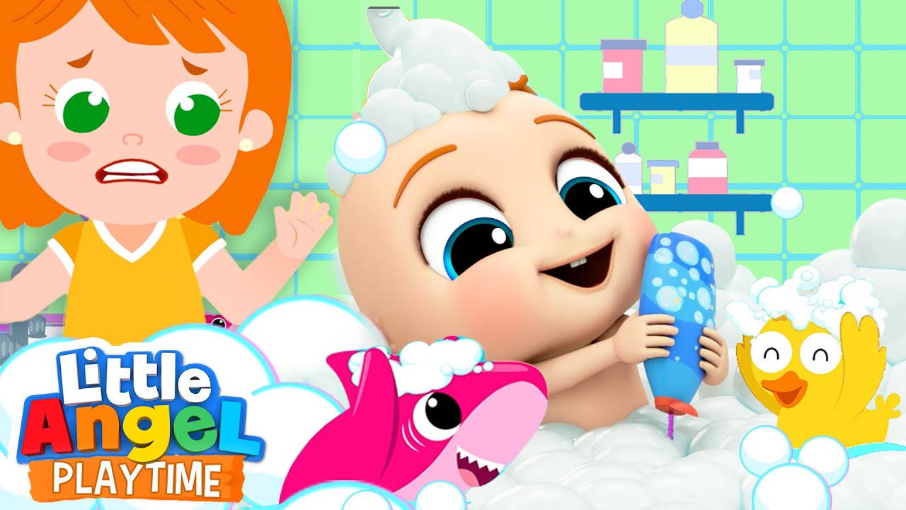 Bath Time, Wash Yourself! Little Angel Kids Songs & Nursery Rhymes