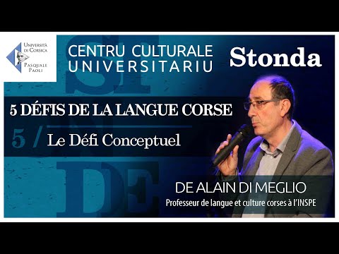 Image du reportage Stonda - 5 défis de la langue corse : 5-Le défi conceptuel (Università di Corsica Pasquale Paoli)