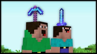 So you can use TOOLS and WEAPONS on your HEAD in Minecraft... [Datapack] screenshot 5