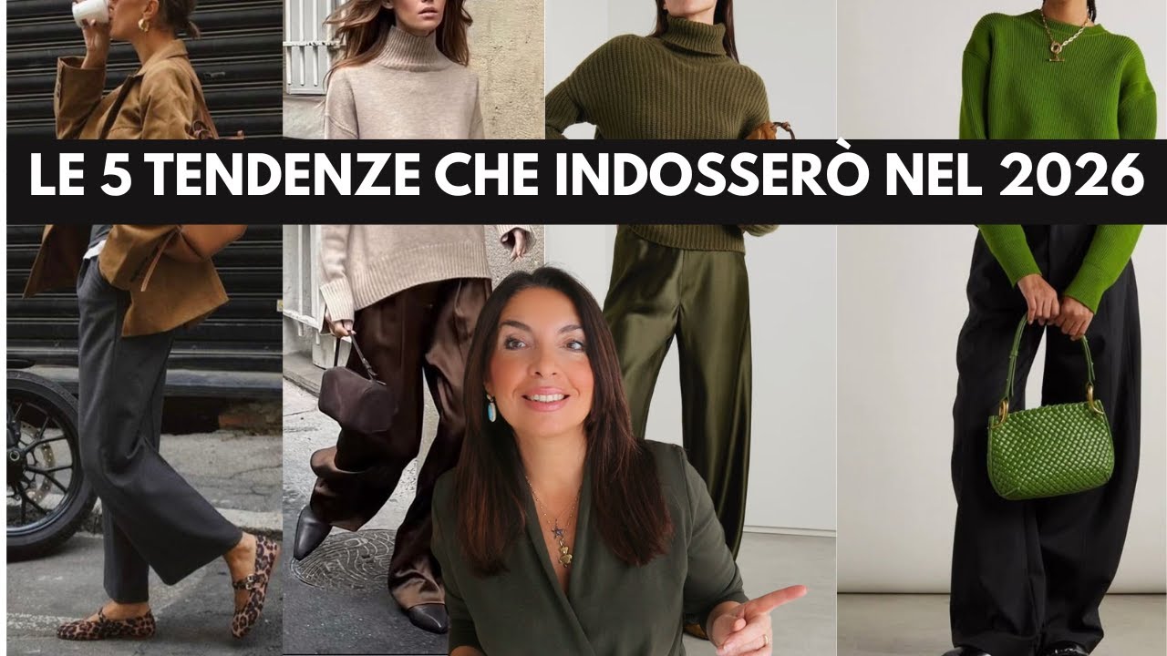 5 TENDENZE MODA PRIMAVERA 2026 PORTABILI e DI CLASSE da provare ORA