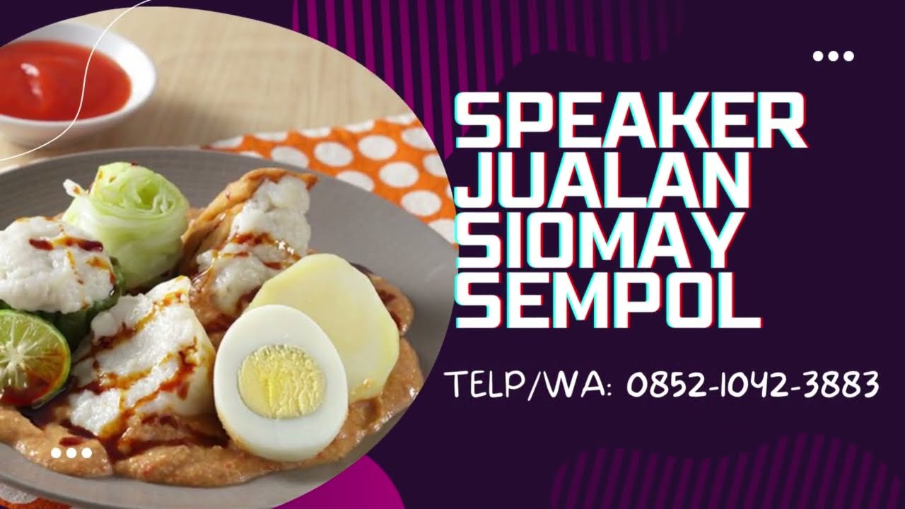 AMPLI TOA JUALAN KELILING SIOMAY SEMPOL, Telp/WA: 0852-1042-3883, toa jualan keliling