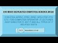 Top 100 Most Repeated Computer Mcqs | Important Computer Mcqs | FPSC NTS PPSC ETEA Etc