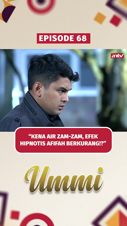 Kena air zam-zam efek hipnotis Afifah berkurang | Ummi Eps 68 #shorts