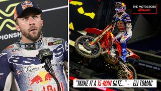 Eli Tomac Calls For Change W Lappers, Plessinger & Savatgy Injury Updates