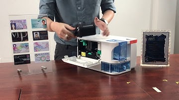 Cách lắp Ribbon máy in thẻ nhựa Nisca PR-C101