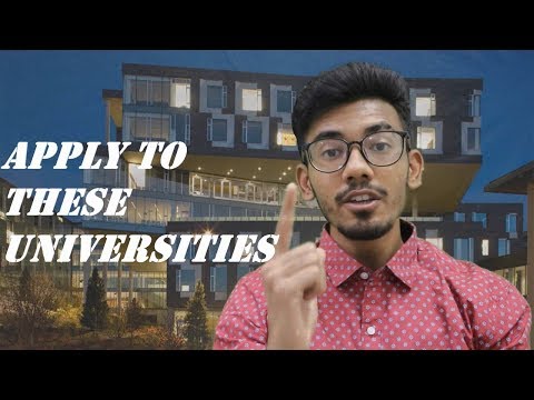 Which Universities Have I Applied To And Why? (Apply Here!) MUST SEE