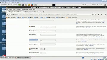 WebLogic Server : Investigating JDBC Issues & Common Parameters